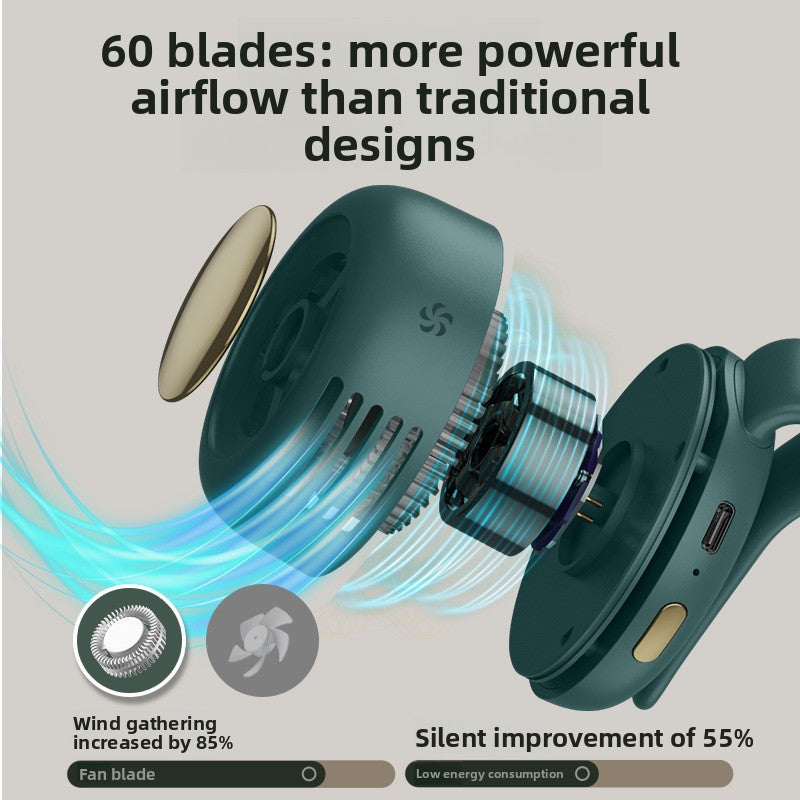 BreezeGo Portable Neck Fan